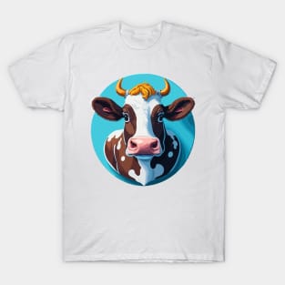 Cow Portrait T-Shirt